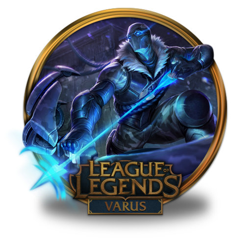 Arctic Ops Varus Icon League Of Legends Gold Border Iconset