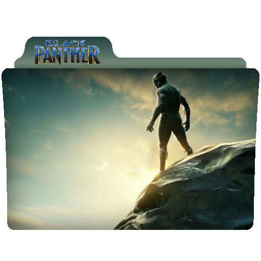 Black Panther Folder Icon