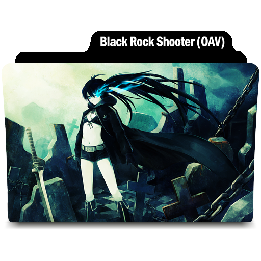 Anime Icons On Twitter Black Rock Shooter