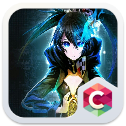 Black Rock Shooter Free Android Theme U Launcher