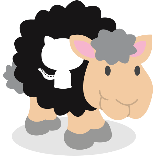 Github, Sheep, Social Network Icon