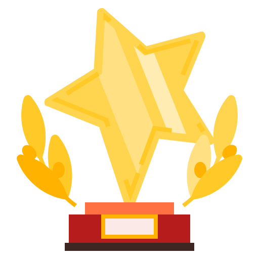 Mixed Star Black Icon