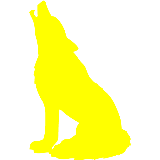 Yellow Wolf Icon