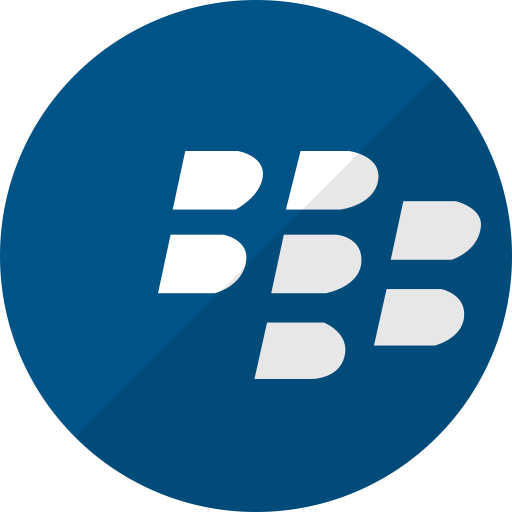 Social Media Blackberry Icon