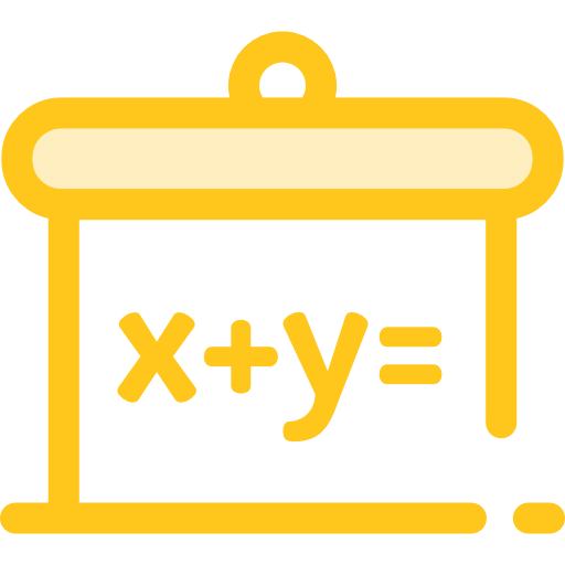 Class, Education, Blackboard, Maths, School Icon