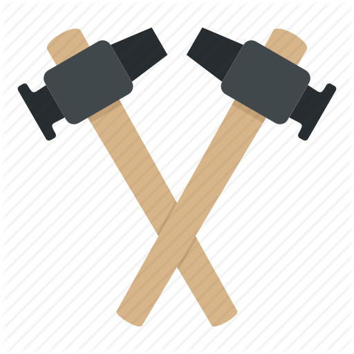 Blacksmith, Hammer, Iron, Metal, Steel, Tool, Work Icon
