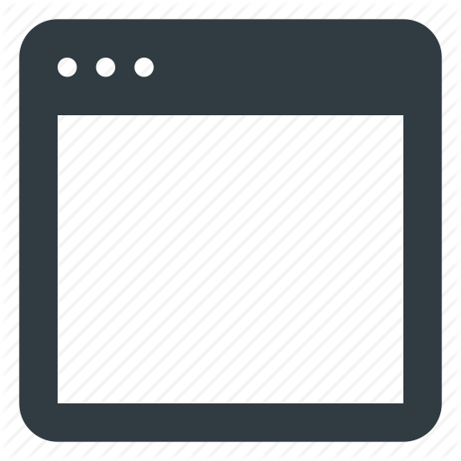 App, Application, Blank, Page, Screen Icon