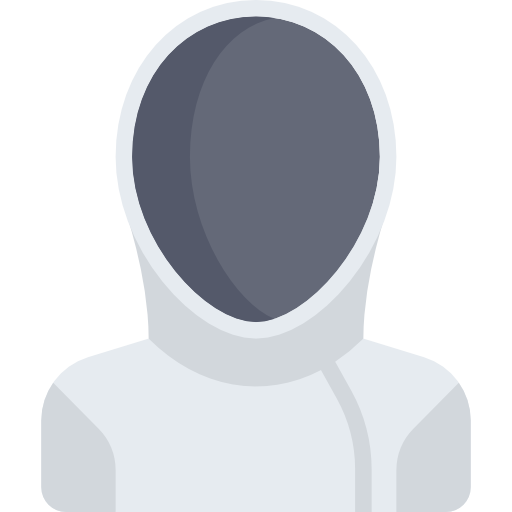 Avatar Flat Lavender Icon