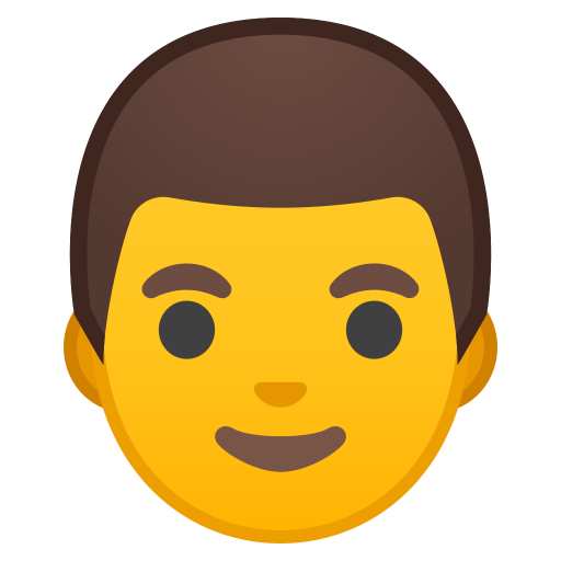 Man Icon Noto Emoji People Faces Iconset Google