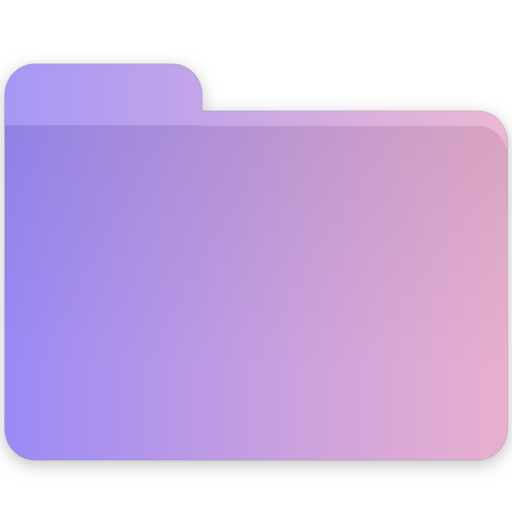 Heart, Folder, Blank Icon Free Of Gradient Folders