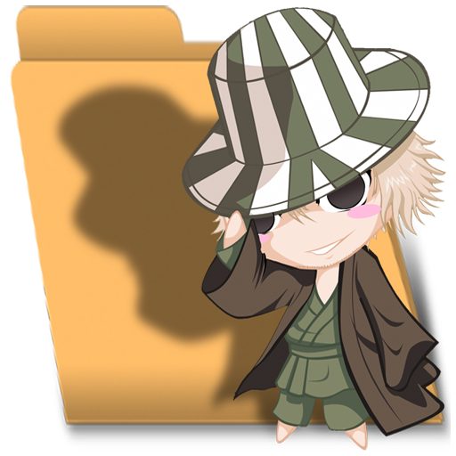 Bleach Chibi Urahara Folder Icon Free Download As Png