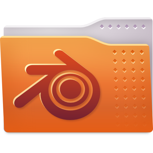 Places Folder Blender Icon Fs Ubuntu Iconset