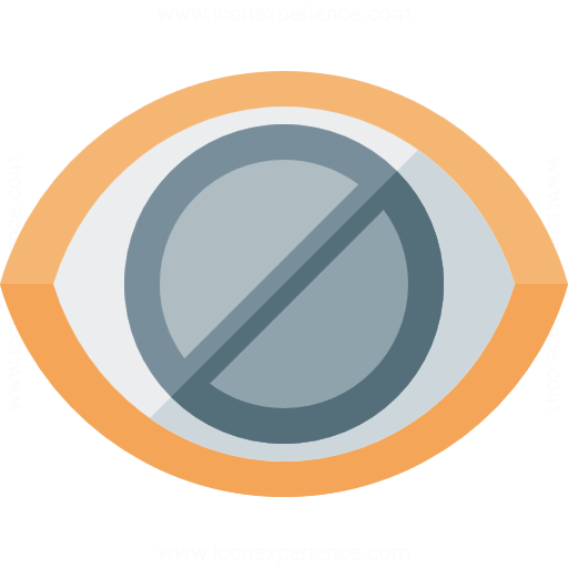 Iconexperience G Collection Eye Blind Icon