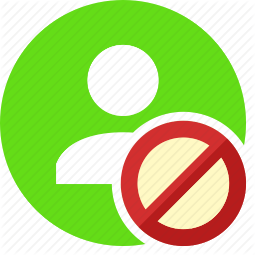 Block, Human, People, Person, User Icon