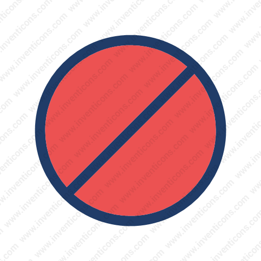 Download Stop,block Icon Inventicons
