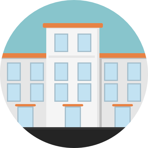 Office Block Icon Buildings Pixel Perfect