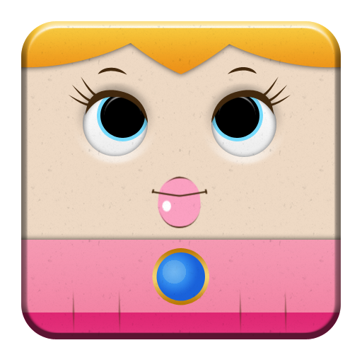 Peach Block Icon