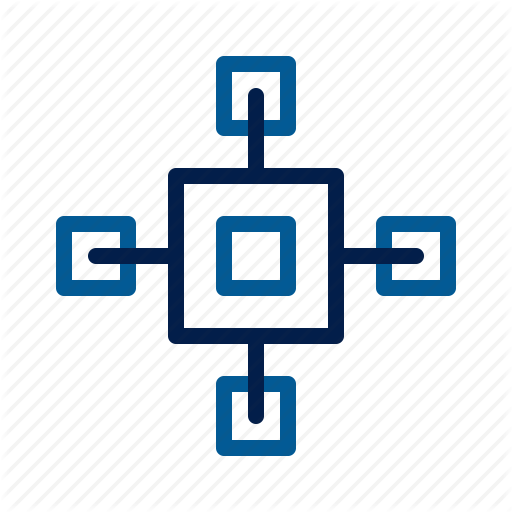 Blockchain, Cryptocurrency, Technology Icon