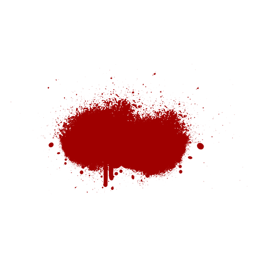 Blood Splash Flat Icon