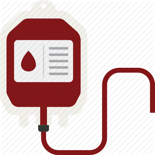 Bag, Blood, Transfusion Icon