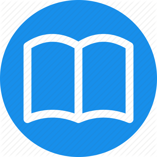 Blue, Book, Bookmark, Circle, Education, Favorite, Learn Icon