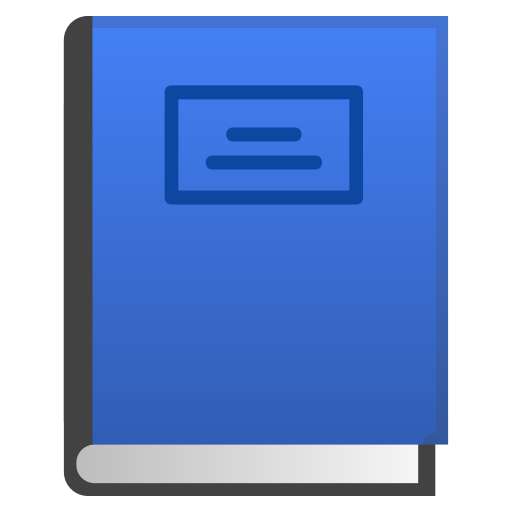 Blue Book Icon Noto Emoji Objects Iconset Google