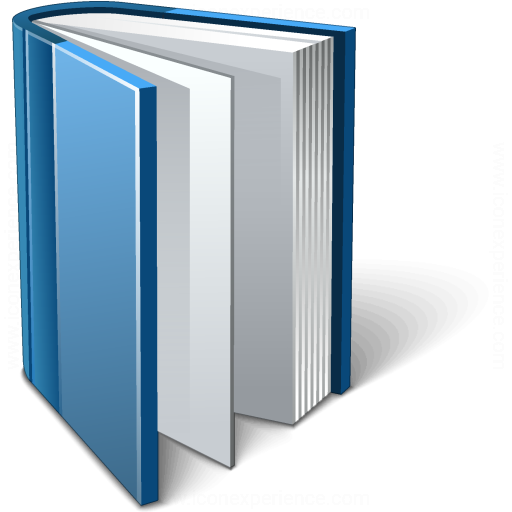 Iconexperience V Collection Book Blue Open Icon
