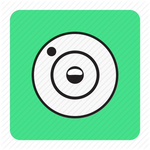 Bg, Blue, Camera Icon