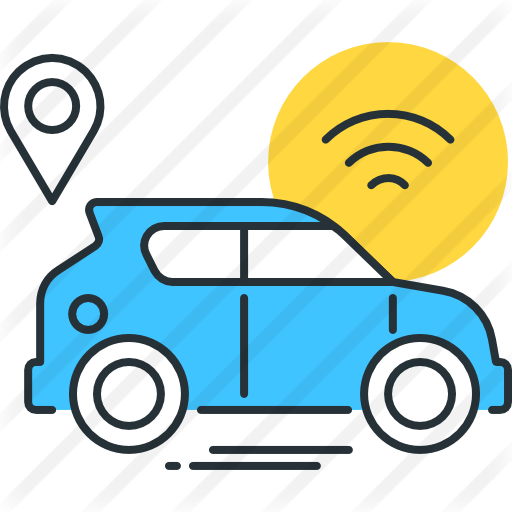 Blue Car Icon at GetDrawings | Free download