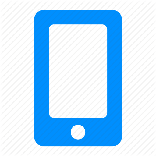 Blue, Device, Ios, Iphone, Mobile, Phone Icon