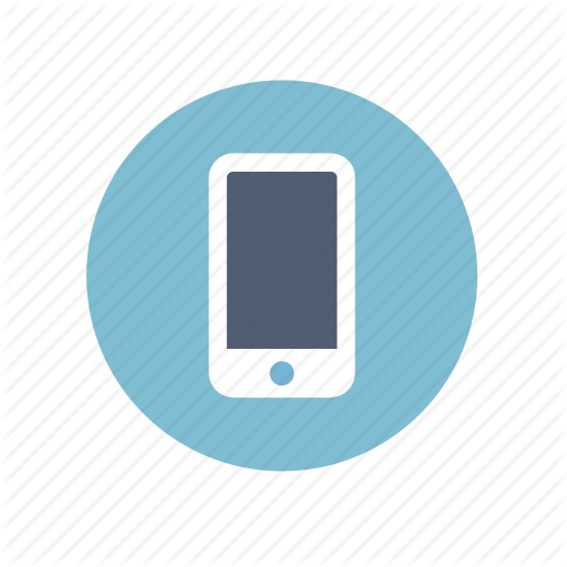 Circle, Mobile, Phone Icon