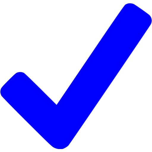 Blue Checkmark Icon