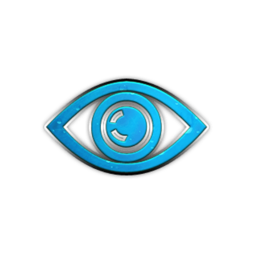 Cropped Blue Chrome Ran People Things