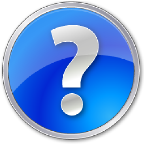 Help, Blue, Circle Icon