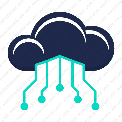 Blue Cloud Icon at GetDrawings | Free download