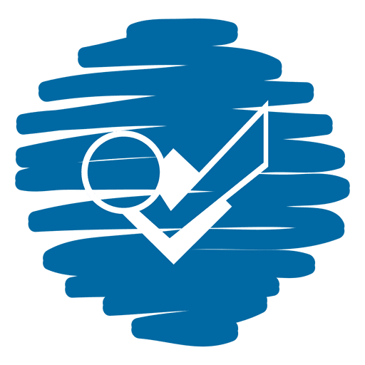 Check Dot Distorted Round Icon