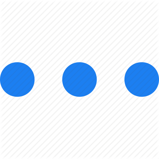 Dots, Menu, Navigation Icon