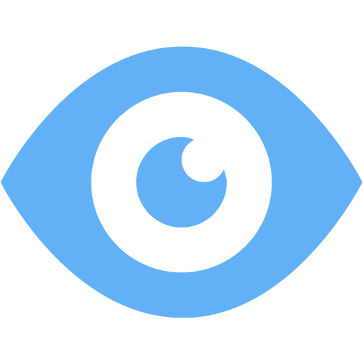 Tropical Blue Eye Icon