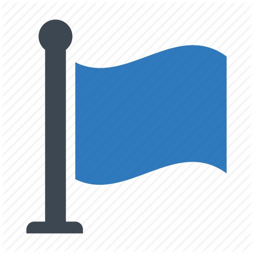 Deadline, Finish, Flag Icon