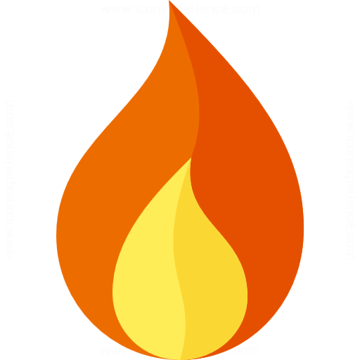 Iconexperience G Collection Flame Icon
