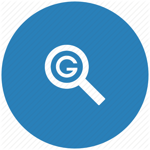 Blue, Google, Optimization, Round, Search, Seo Icon