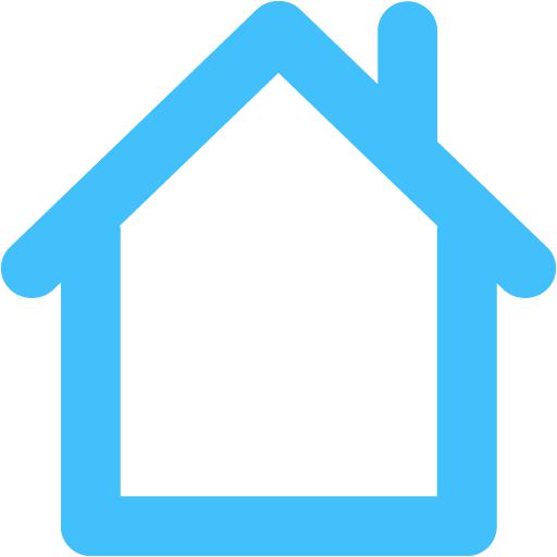 Caribbean Blue Home Icon