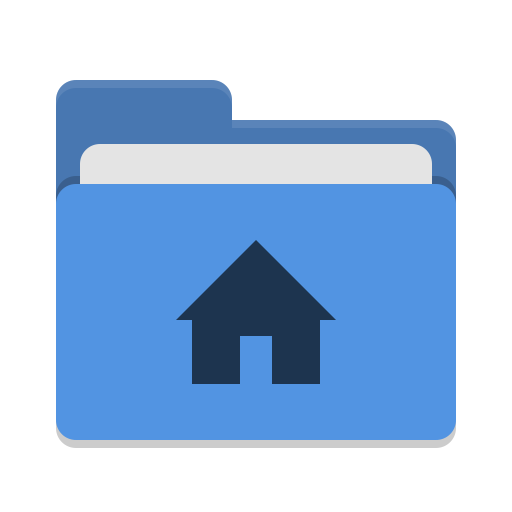 User Blue Home Icon Papirus Places Iconset Papirus Development