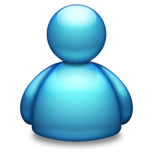 Live Messenger Blue Icon Free Download As Png And Icon Easy