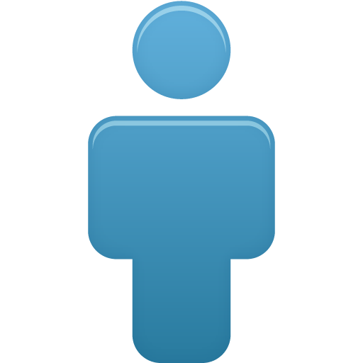 User Blue Icon Pretty Office Iconset Custom Icon Design