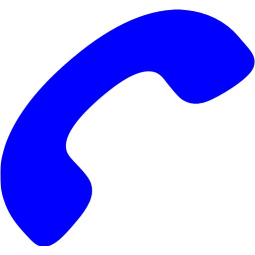 Blue Phone Icon