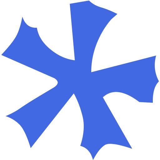 Royal Blue Star Icon