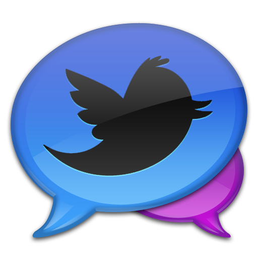 Blue Tweet Icon