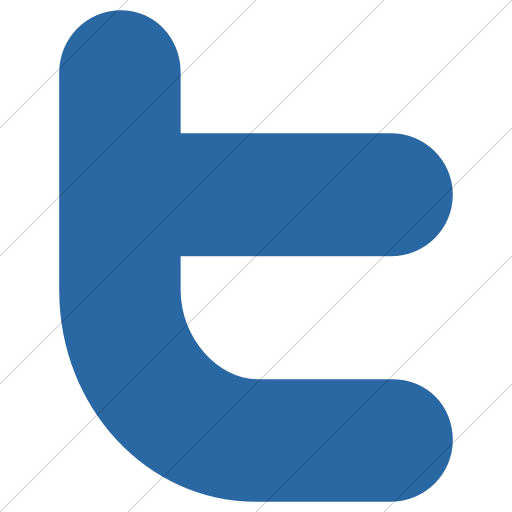 Simple Blue Raphael Twitter Icon