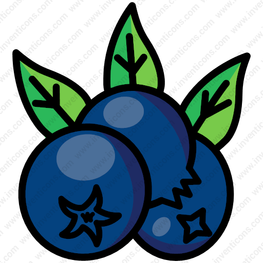 Download Berries,berry,blueberry,fruit Icon Inventicons